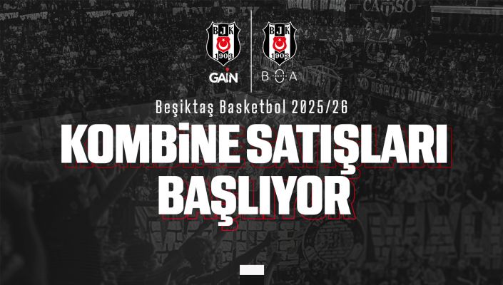 2025/26 Basketbol Sezonu Kombineleri Satışa Sunuluyor 2025/26 Basketbol Sezonu Kombineleri Satışa Sunuluyor
