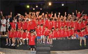 BJK Futbol Okulları Yaz Kampında Birinci Dönem Kapanış Töreni Yapıldı