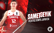 Samet Geyik moves to Beşiktaş Sompo Japan