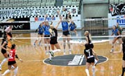 Visiting women’s volleyball swept by TED Kolejliler  