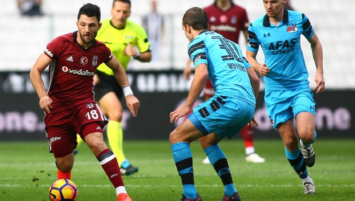 Beşiktaş:1 AZ Alkmaar:4 Beşiktaş:1 AZ Alkmaar:4