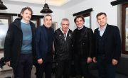 Turkish National Football Team Manager Vincenzo Montella visits Beşiktaş