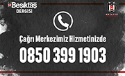 Beşiktaş Çağrı Merkezi Hizmete Açıldı: 0850 399 1903