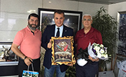 Bilecik Beşiktaşlılar Derneği Başkanı Serdar Kara’dan Başkanımız Fikret Orman’a Ziyaret