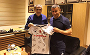 Teknik Direktörümüz Şenol Güneş’ten Qarabağ Kulübüne Ziyaret