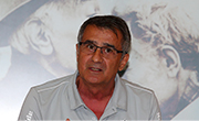 Manager Şenol Güneş spoke to sports media 