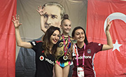 Jasmin Nicole Balat wins gold for Beşiktaş in Federation Cup