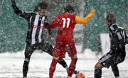 Snow couldn't stop the reserves