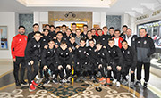Metin Albayrak’tan Antalya’da Kamp Yapan U-17 Akademi Takımımıza Ziyaret
