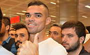 Pepe in Istanbul for transfer negotiations!