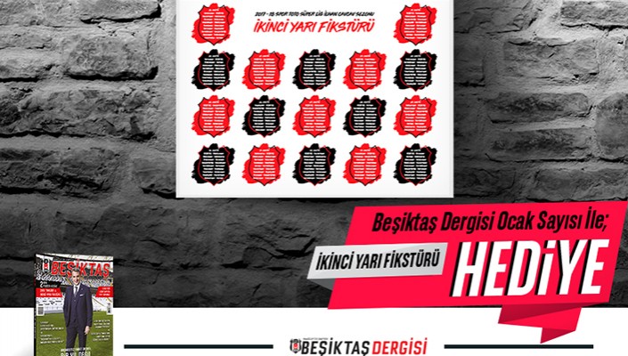 Beşiktaş Dergisi’nden İki Dev Poster Hediye Beşiktaş Dergisi’nden İki Dev Poster Hediye