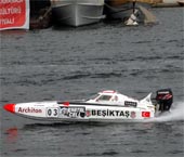 Beşiktaş powerboat comes second