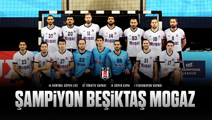 Beşiktaş Mogaz Takımımız, 41. Kupasını Kazandı Beşiktaş Mogaz Takımımız, 41. Kupasını Kazandı