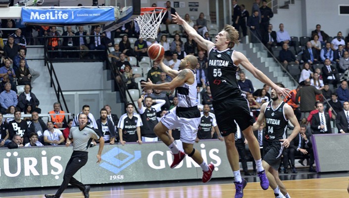 Beşiktaş Sompo Japan:77 Partizan Belgrade:62 Beşiktaş Sompo Japan:77 Partizan Belgrade:62