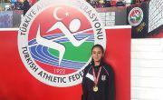 Atletizm Takımımızdan Ceyda Melek Pınar, Türkiye U-14 Salon Şampiyonası’nda Birinci Oldu