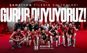 Beşiktaş congratulate  European Champions 