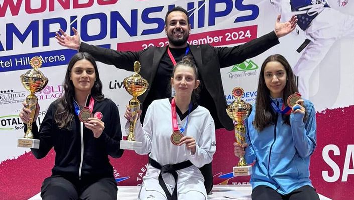 Avrupa Şampiyonu Olan Taekwondocumuz Şevval Çakal’ı Tebrik Ederiz Avrupa Şampiyonu Olan Taekwondocumuz Şevval Çakal’ı Tebrik Ederiz