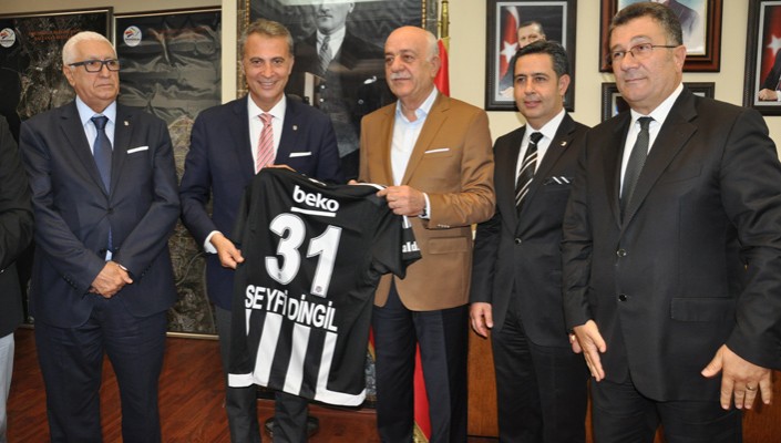 Başkanımız Fikret Orman’dan İskenderun Belediye Başkanı Seyfi Dingil’e Ziyaret Başkanımız Fikret Orman’dan İskenderun Belediye Başkanı Seyfi Dingil’e Ziyaret