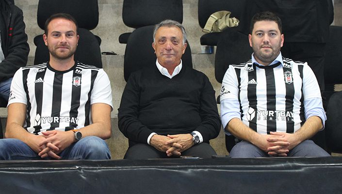 Başkanımız Ahmet Nur Çebi, Beşiktaş Yurtbay Seramik Takımımızın Avrupa Kupası Maçını İzledi Başkanımız Ahmet Nur Çebi, Beşiktaş Yurtbay Seramik Takımımızın Avrupa Kupası Maçını İzledi