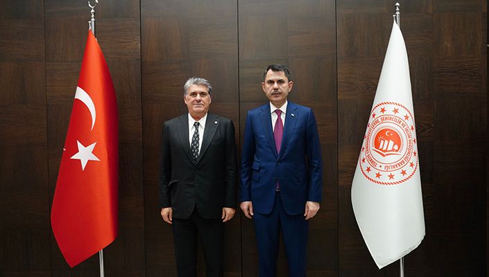 Başkanımız Serdal Adalı’dan Çevre, Şehircilik ve İklim Değişikliği Bakanı Murat Kurum’a Ziyaret Başkanımız Serdal Adalı’dan Çevre, Şehircilik ve İklim Değişikliği Bakanı Murat Kurum’a Ziyaret