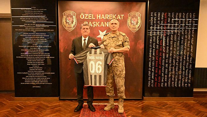 Başkanımız Serdal Adalı’dan Özel Harekat Başkanı Ünsal Hayal’e Ziyaret Başkanımız Serdal Adalı’dan Özel Harekat Başkanı Ünsal Hayal’e Ziyaret