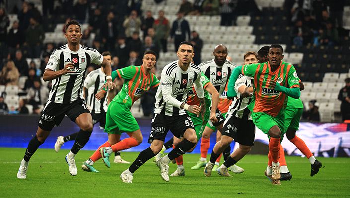 Beşiktaş:1 Corendon Alanyaspor:1 Beşiktaş:1 Corendon Alanyaspor:1