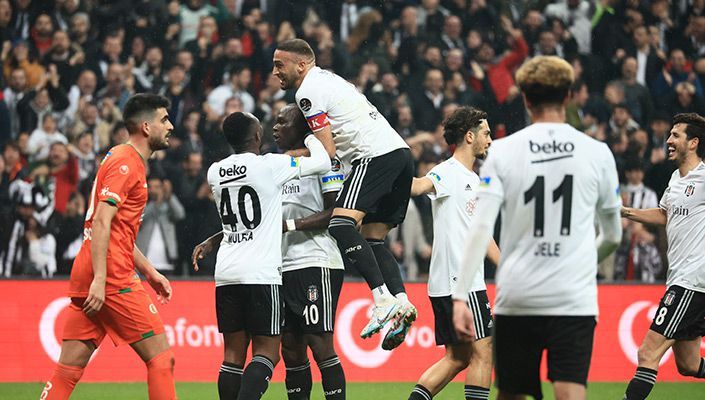 Beşiktaş:3 Corendon Alanyaspor:0 Beşiktaş:3 Corendon Alanyaspor:0