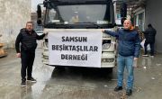 Beşiktaş Dernekleri Depremzedelere Yardım Malzemesi Gönderdi