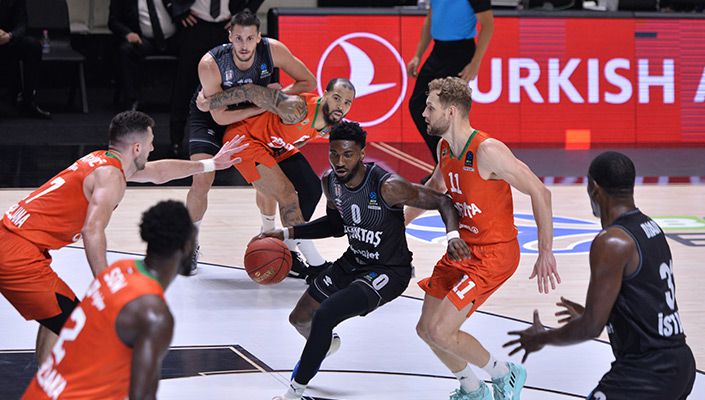 Beşiktaş Emlakjet:73 Cedevita Olimpija Ljubljana:66 Beşiktaş Emlakjet:73 Cedevita Olimpija Ljubljana:66