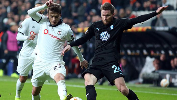 Beşiktaş:0 Malmö:1 Beşiktaş:0 Malmö:1