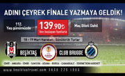 Beşiktaş Travel, İç Sahada Oynayacağımız Club Brugge Maçı için Tur Düzenliyor