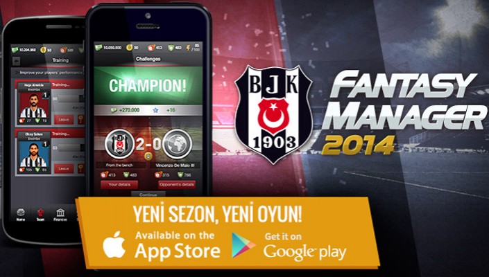 Beşiktaş JK Fantasy Manager 2014 Çıktı Beşiktaş JK Fantasy Manager 2014 Çıktı