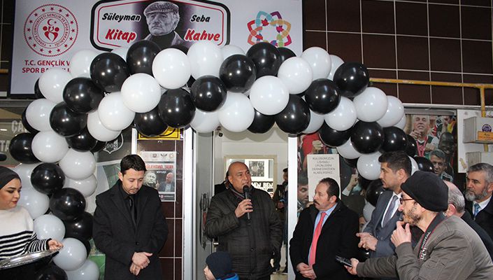 Çankırı Beşiktaşlılar Derneği Tarafından Yaptırılan Süleyman Seba Kitap Kahve Kütüphanesi Açıldı Çankırı Beşiktaşlılar Derneği Tarafından Yaptırılan Süleyman Seba Kitap Kahve Kütüphanesi Açıldı