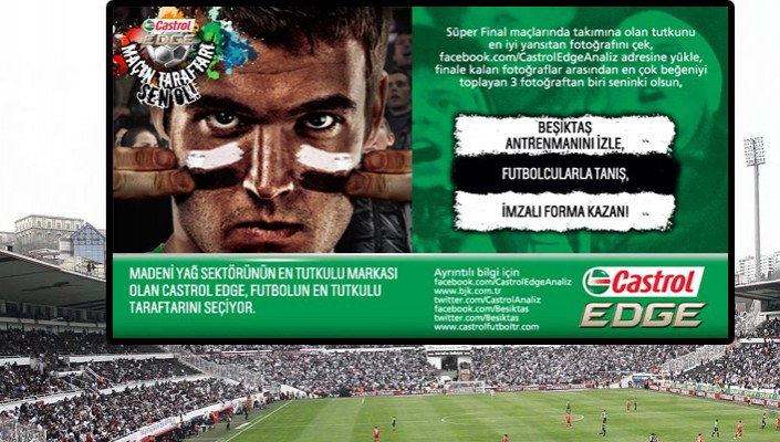 Castrol EDGE En Tutkulu Taraftarı Seçiyor Castrol EDGE En Tutkulu Taraftarı Seçiyor