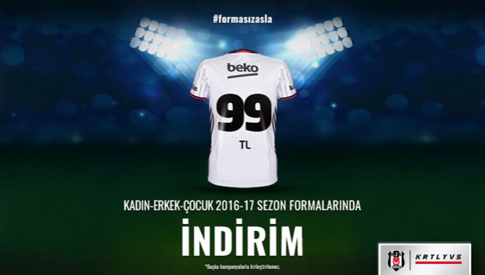 Şampiyonluğun ruhunu üzerinde taşıyan formalarımız şimdi 99 TL! Şampiyonluğun ruhunu üzerinde taşıyan formalarımız şimdi 99 TL!