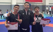 Güreşçilerimiz Ayberk Kabaktaş ile Yiğit Purcu, Okullar Arası Yıldızlar Türkiye Grup Güreş Şampiyonası’nda Birinci Oldular