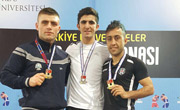 3 gold medals from Beşiktaş JK boxers!