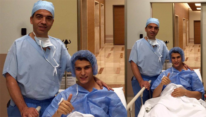 Futbolcumuz Necip Uysal Ameliyat Oldu Futbolcumuz Necip Uysal Ameliyat Oldu