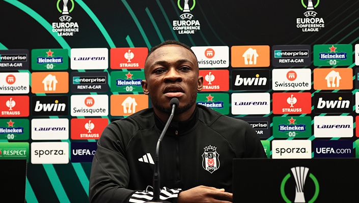 Jackson Muleka: “Beşiktaş yer aldığı her kulvarda kazanmak için oynar” Jackson Muleka: “Beşiktaş yer aldığı her kulvarda kazanmak için oynar”