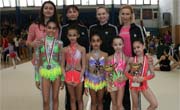 Rhythmic gymnasts soar in Greek tournament