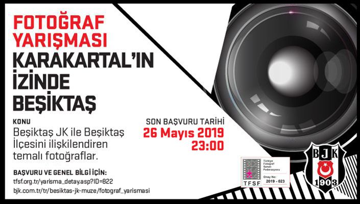 “Karakartal’ın İzinde Beşiktaş” Fotoğraf Yarışması’na Başvurular 26 Mayıs 2019’a Kadar Devam Ediyor “Karakartal’ın İzinde Beşiktaş” Fotoğraf Yarışması’na Başvurular 26 Mayıs 2019’a Kadar Devam Ediyor