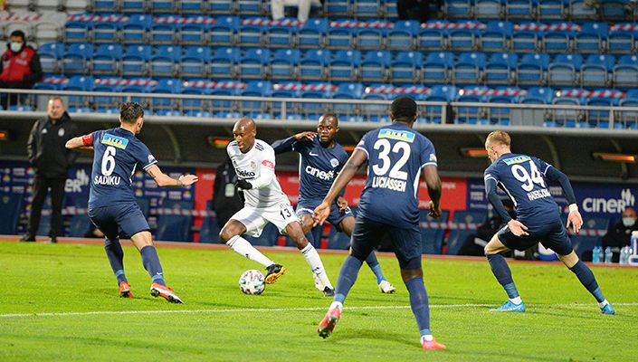 Kasımpaşa:1 Beşiktaş:0 Kasımpaşa:1 Beşiktaş:0