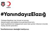Beşiktaş to donate clothing to Elazıg Earthquake survivors