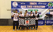 Beşiktaş Table Tennis end second as Super League runners-up