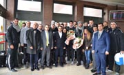 Gaziantep Beşiktaşlılar Derneği’nden Erkek Voleybol Takımımıza Karşılama
