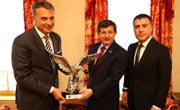 Başkanımız Fikret Orman, Başbakanımız Ahmet Davutoğlu'nu Ziyaret Etti