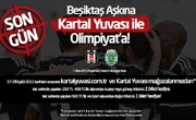 Beşiktaş Aşkına Kartal Yuvası ile Olimpiyat’a!