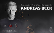 Beşiktaş JK thank Andreas Beck for his services! 