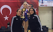 Jimnastikçimiz Jasmine Nicole Balat Cumhuriyet Kupası Yarışması’nda Şampiyon Oldu