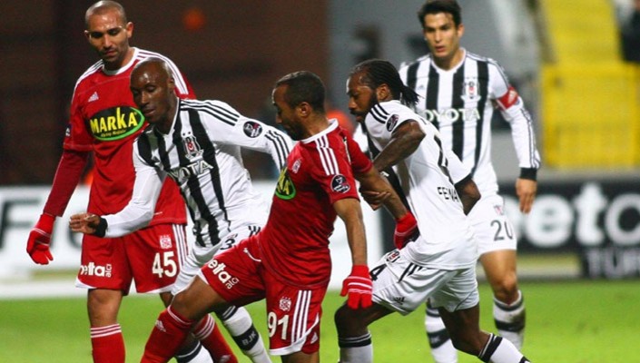 Beşiktaş:1 Sivasspor:1 Beşiktaş:1 Sivasspor:1